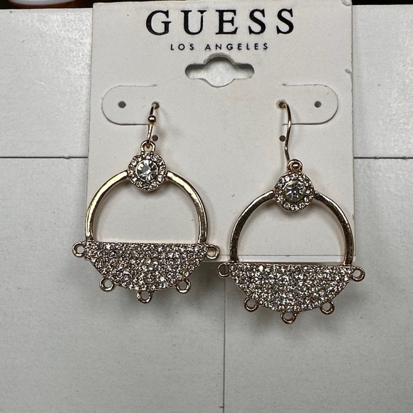 Guess by Marciano Jewelry - NWT Guess/Marciano Sparkling Gold and Silver Earrings